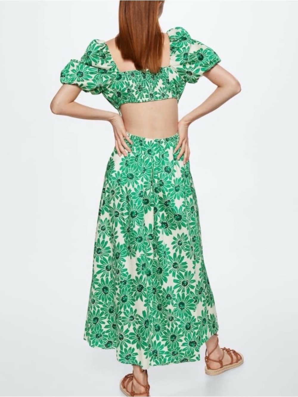 Green Cotton Dress